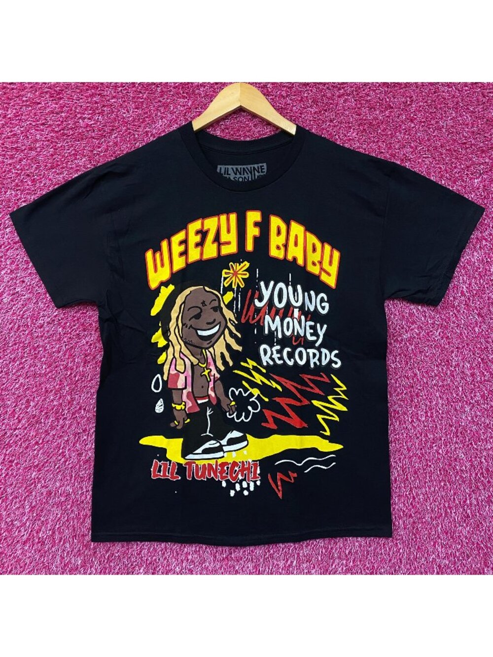 Lil Wayne Weezy F Baby Young Money Rap Tee Large